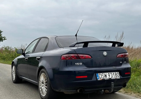 Alfa Romeo 159 cena 16500 przebieg: 237241, rok produkcji 2006 z Raszków małe 79